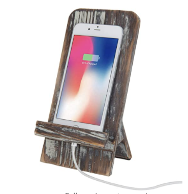 अनुकूलित लकड़ी का फोन स्टैंड